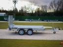 Új Martz Bau 260 - 2 tengelyes (2700 kg - 255 x 150 x 30 cm platóval) csak 1.590.000 Ft