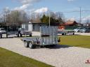 Új Martz Bau 260 - 2 tengelyes (2700 kg - 255 x 150 x 30 cm platóval) akciósan 1.690.000 Ft