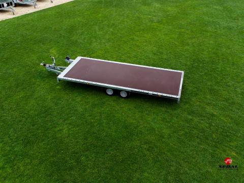 Új Martz GT PLATEAU 500 - 5 méteres (3000 kg) autószállító utánfutó CSAK 1.990.000 Ft