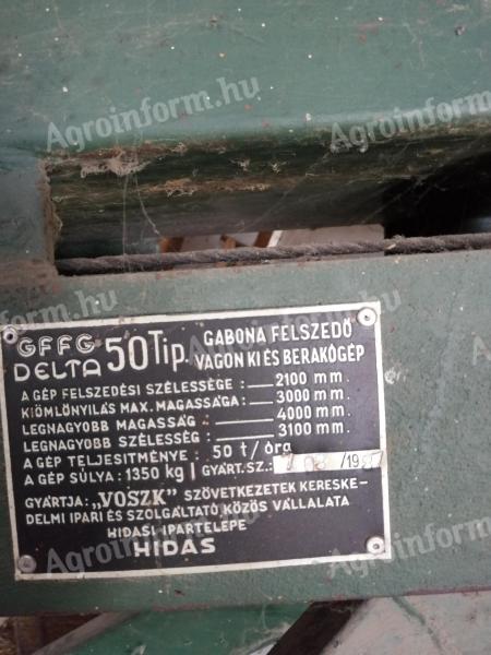 Delta 50 típusú gabona felszedő