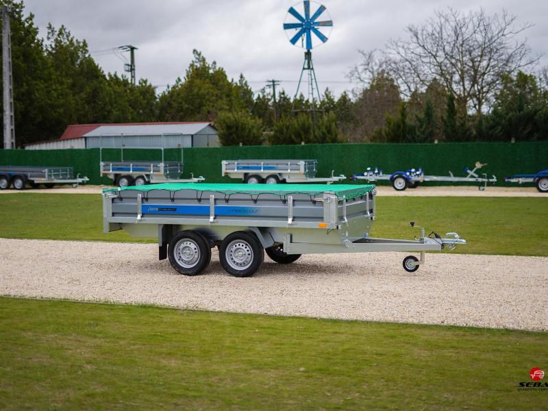 Új FARO MAGICUS 300 (300x150 cm,  750 kg) alsókerekes UTÁNFUTÓ rögzítő hálóval csak 793.900 Ft