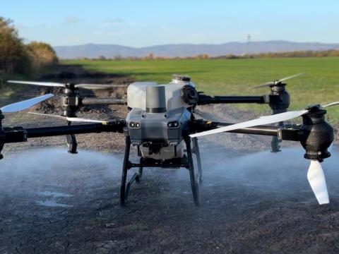 Drónos permetezés Drónos permetezés