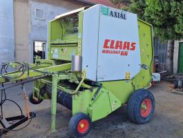 Claas Rollant 66 bálázó hálós, széles felszedő