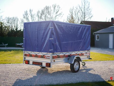Új Trigano P265 - billenős utánfutó rendszámmal és ponyvával (165cm rakodó magasság) csak 799.000 Ft Új Trigano P265 - billenős utánfutó rendszámmal és ponyvával (165cm rakodó magasság) csak 799.000 Ft