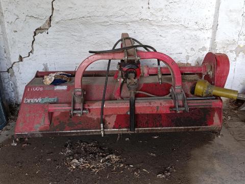 Breviglieri Turbo 100S szárzúzó eladó Jánoshalmán, Bács-Kiskun megyében