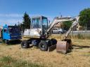 Komatsu PW30-1 gumikerekes kotró minikotró