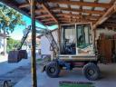 Komatsu PW30-1 gumikerekes kotró minikotró