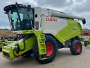 CLAAS TUCANO 450 APS kombájn vágóasztallal és szállítókocsival