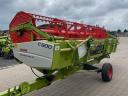 CLAAS TUCANO 450 APS kombájn vágóasztallal és szállítókocsival