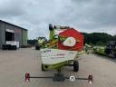 CLAAS TUCANO 450 APS kombájn vágóasztallal és szállítókocsival