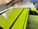 CLAAS TUCANO 450 APS kombájn vágóasztallal és szállítókocsival