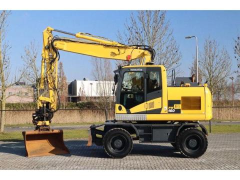 Komatsu PW160-11 / Engcon tiltrotátor / 7.304 üzemóra / Lízing 20%-tól
