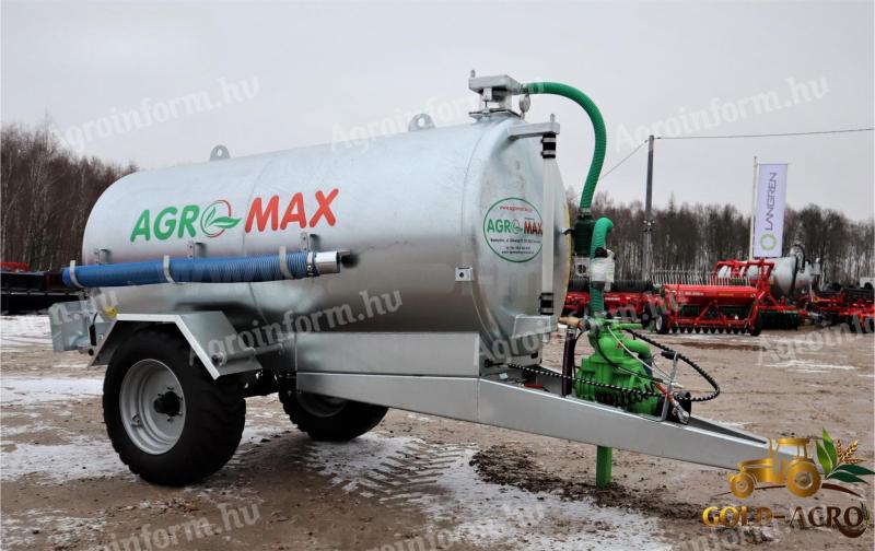 Új AGROMAX 5 m³ (5000 l) szippantó tartálykocsi – előrendelési akció
