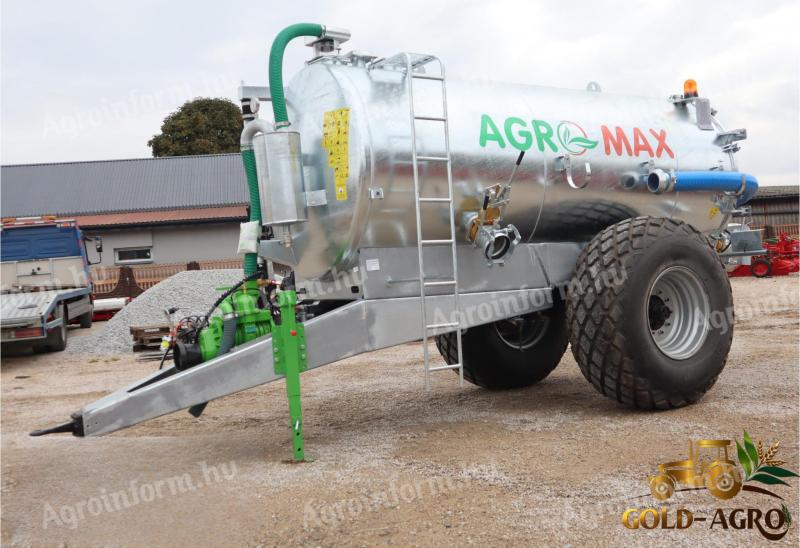 Új AGROMAX 8 m³ (8000 l) szippantó, tartálykocsi – előrendelési akció