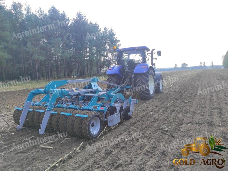 Új Agrona PowerSeed 3 m vontatott rövidtárcsa vetőgép függesztővel OFAS lapokkal - bevezető akció
