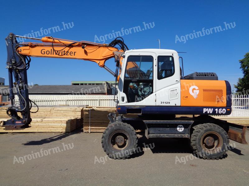 Komatsu pw 160-7 forgókotró