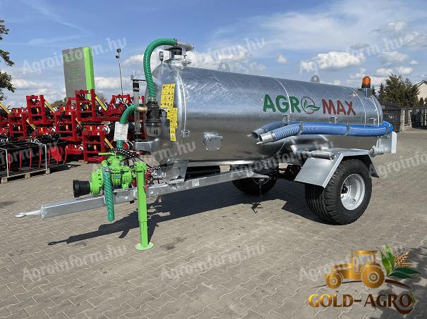 Új AGROMAX 4 m³ (4000 l) szippantó tartálykocsi – előrendelési akció