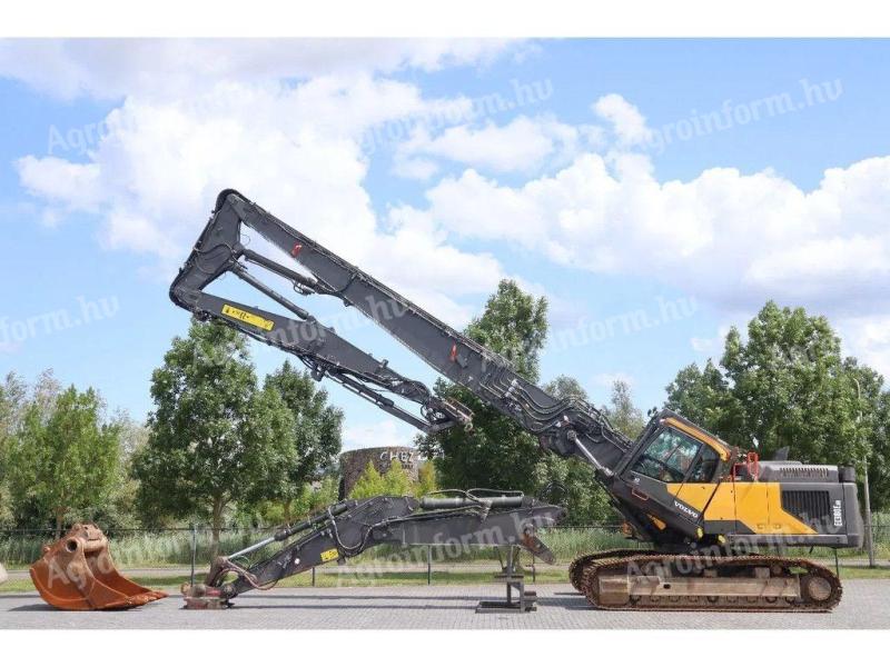 Volvo EC380EHR / 23M / OILQUICK bontó / 2018 / 9.121 üzemóra / Lízing 20%-tól