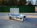 Új Martz Bau 260 - 1 tengelyes (1800 kg,  255x150x30 cm platóval) csak 1.490.000 Ft