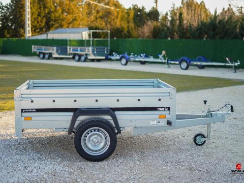 Új Martz 201 Prémium L (200x125 cm) laprugós utánfutó +rendszám csak 559.000 Ft Új Martz 201 Prémium L (200x125 cm) laprugós utánfutó +rendszám csak 559.000 Ft