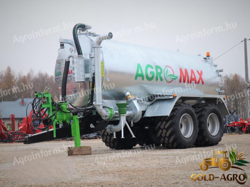 Új AGROMAX 16 m³ (16 000 l) tandem szippantó, tartálykocsi – előrendelési akció