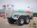 Új AGROMAX 16 m³ (16 000 l) tandem szippantó, tartálykocsi – előrendelési akció