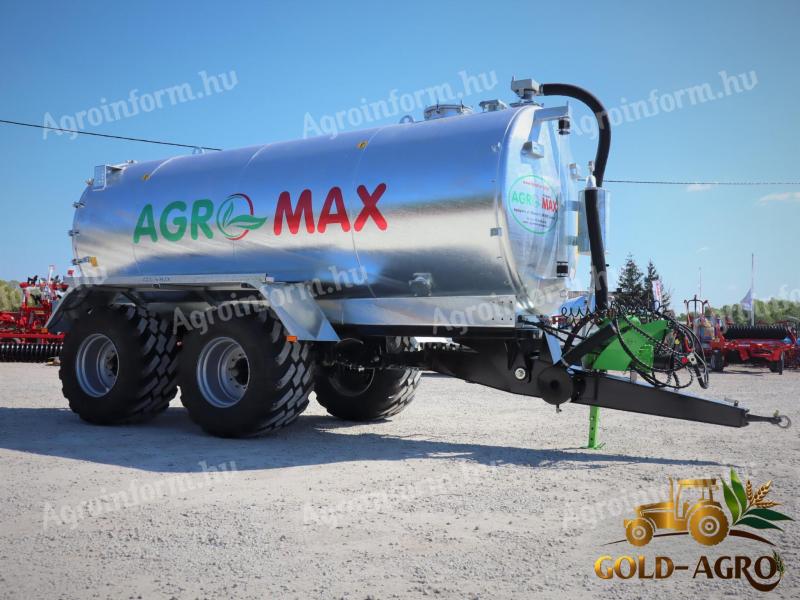 Új AGROMAX 18 m³ (18 000 l) tandem szippantó, tartálykocsi – előrendelési akció