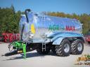 Új AGROMAX 18 m³ (18 000 l) tandem szippantó, tartálykocsi – előrendelési akció