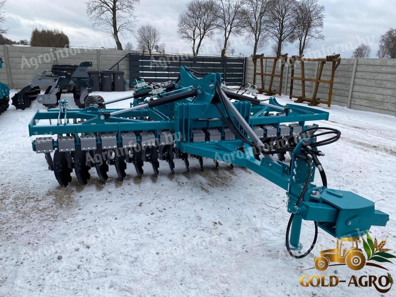 Új Agrona PowerDisc HXL 4 m vontatott rövidtárcsa OFAS lapokkal – bevezető akció