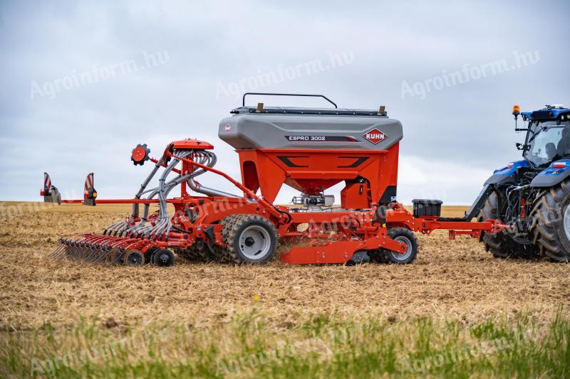 KUHN ESPRO 3002 mulcsvetőgép – új generáció bevezető áron