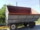 Pótkocsi, HW6011, erősebb alváz, piros rendszám, műszaki