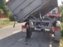 Pótkocsi, HW6011, erősebb alváz, piros rendszám, műszaki