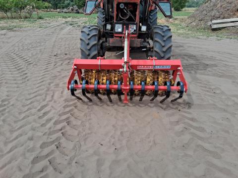 Hammerschmied fronthenger simítóval újszerű állapotban Hammerschmied fronthenger simítóval újszerű állapotban