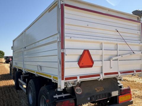 Pótkocsi 3 tengelyes Svan 24 tonnás Pótkocsi 3 tengelyes Svan 24 tonnás