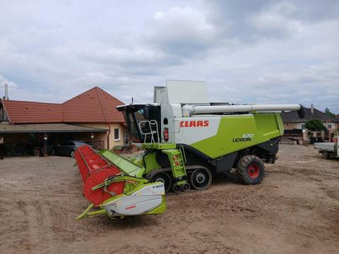 Lexion 670 terratrac Lexion 670 terratrac