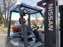 Eladó Nissan P1F2A25D homlokvillás targonca – kiváló állapotban, 6 hónap garanciával