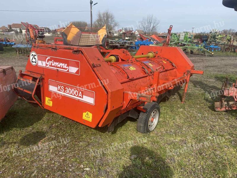 GRIMME KS 3000A,  4 SOROS BAKHÁTZÚZÓ,  FRONTBAKHÁTSZÁRZÚZÓ