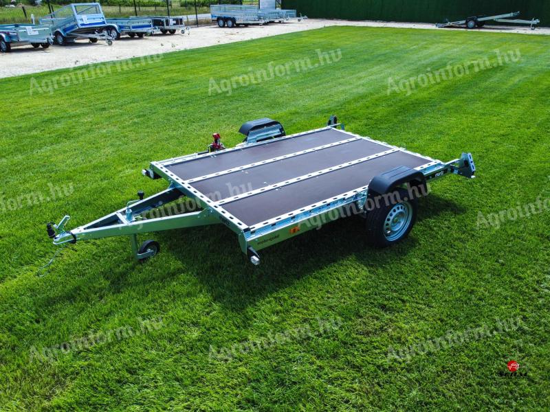 Új süllyeszthető Martz GP quad- és motorszállító utánfutó CSAK 1.049.000 Ft