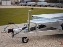 Új Martz Bau 300 - 2 tengelyes (2700 kg) gépszállító AKCIÓSAN 1.990.000 Ft