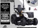 StarTrac 26 kompakt traktor hidrosztatikus váltóval, has alatti kaszával, 3+2 év garanciával