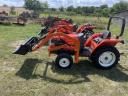 2db Kubota 21LE manual Új Homlokrakodó 4Új Gumi Ingyenes Szállítás Leszervizelve japán kistraktor