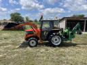 Kubota 27LE PowerShift Homlokrakodó Új Árokásó 2Új Első Gumi japán kistraktor traktor Ingyenes Szállítás Leszervizelve