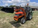 Kubota 27LE PowerShift Homlokrakodó Új Árokásó 2Új Első Gumi japán kistraktor traktor Ingyenes Szállítás Leszervizelve