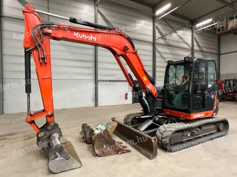 Kubota KX 080-4 A / 2018 / 1.941 üzemóra / Lízing 20%-tól