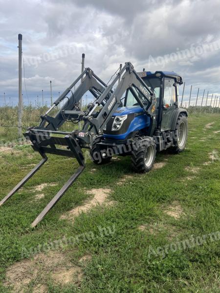 Eladó Solis 75N keskeny nyomtávú traktor 2019-ből, 75 LE, homlokrakodóval