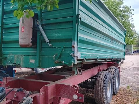 Tandemtengelyes cserefelépítményes pótkocsi 2 az 1-ben, 15 t Tandemtengelyes cserefelépítményes pótkocsi 2 az 1-ben, 15 t