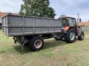 Traktor MTZ 820.2 és EB 8/82 pótkocsival