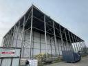 Bontott 2.905 m²-es csarnok vázszerkezete eladó