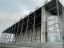 Bontott 2.905 m²-es csarnok vázszerkezete eladó