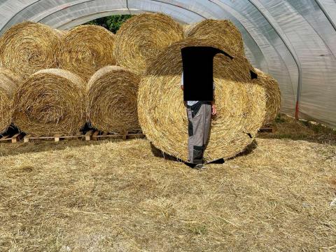 Hálós Szalmabála Hálós Szalmabála